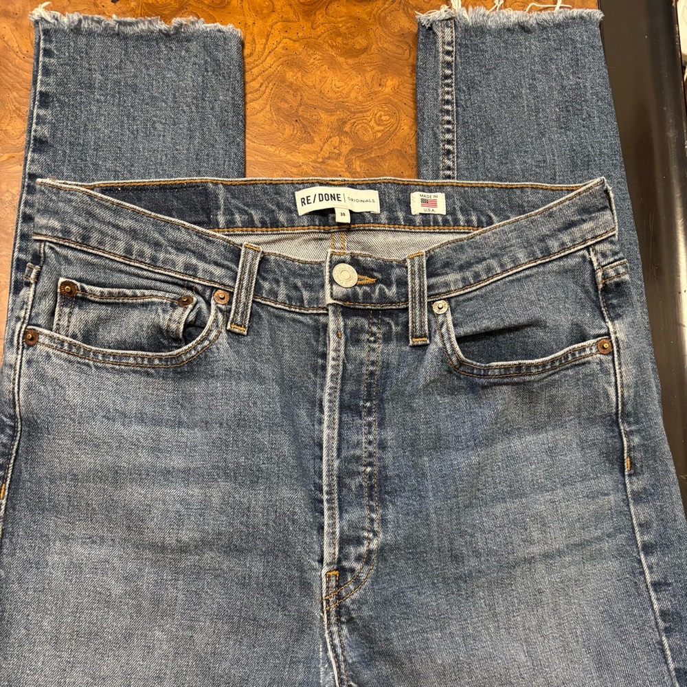 RE/DONE Originals Jeans 721 Medium Wash High Rise